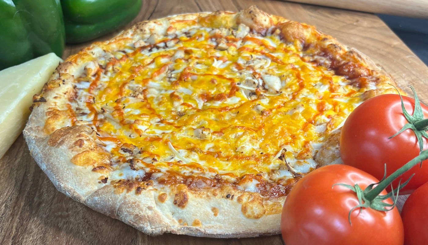 Sriracha BBQ Pizza image